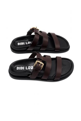 Mules double boucles 