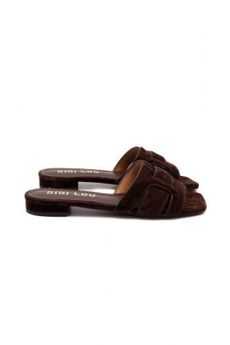 Bibilou mule Brun
