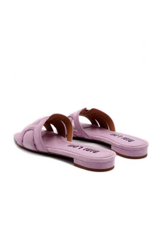 Bibilou mule Mauve femmes (Mules mauve - 760 mules planas mauve) - Marine | Much more than shoes