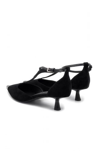 Escarpins kitten heel noir BIBILOU | Marine