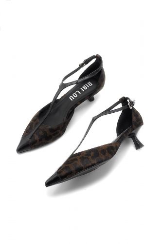 Kitten heel léo BIBILOU | Marine