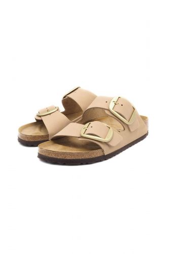 Mule à deux boucles beige BIRKENSTOCK | Marine