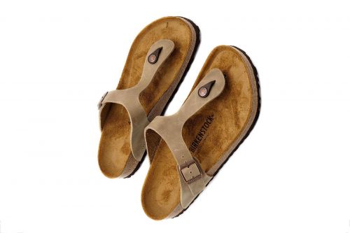 Mule passe orteil taupe BIRKENSTOCK | Marine