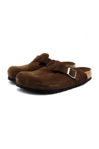Birkenstock sabot Brun unisex (sabot chocolat foncé - BOSTON sabot brun foncé) - Marine | Much more than shoes