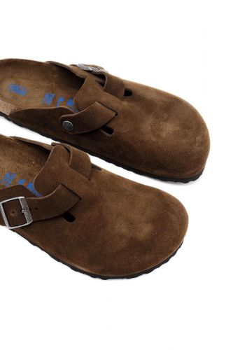 Birkenstock sabot Brun unisex (sabot chocolat foncé - BOSTON sabot brun foncé) - Marine | Much more than shoes