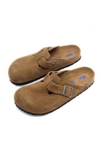 Birkenstock sabot Brun unisex (sabot dark tea - BOSTON sabot brun moyen) - Marine | Much more than shoes