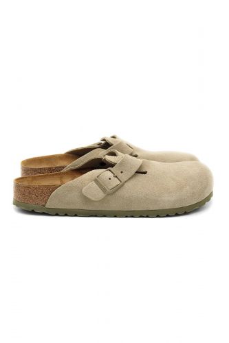 Birkenstock sabot Kaki unisex (sabot faded kaki délavé - BOSTON sabot kaki) - Marine | Much more than shoes