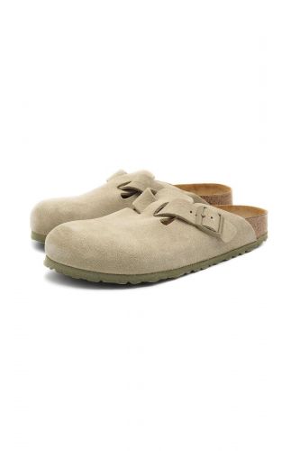 Birkenstock sabot Kaki unisex (sabot faded kaki délavé - BOSTON sabot kaki) - Marine | Much more than shoes