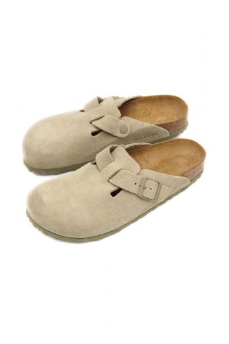Birkenstock sabot Kaki unisex (sabot faded kaki délavé - BOSTON sabot kaki) - Marine | Much more than shoes