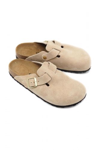 Birkenstock sabot Beige unisex (sabot sand - BOSTON sandcastle) - Marine | Much more than shoes