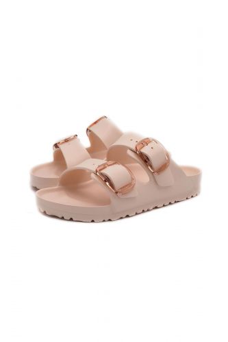 Sandale caoutchouc rose BIRKENSTOCK | Marine