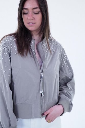 Bomber gris BLONDE N°8 | Marine