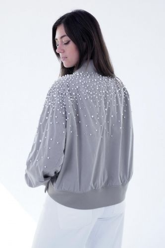 Bomber gris BLONDE N°8 | Marine