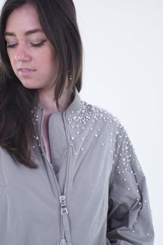 Bomber gris BLONDE N°8 | Marine