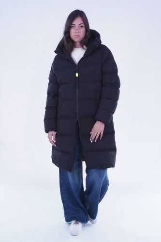 Doudoune 3/4 noir matte BLONDE N°8 | Marine