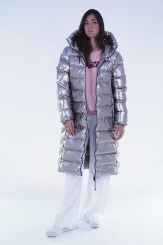 Doudoune longue métal BLONDE N°8 | Marine