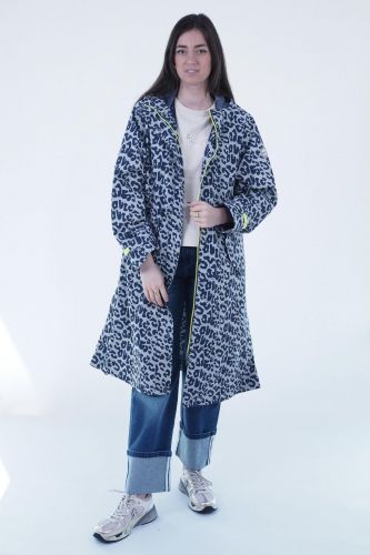 Blonde n°8 manteau Bleu