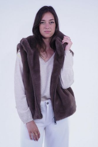 Blonde n°8 manteau Brun