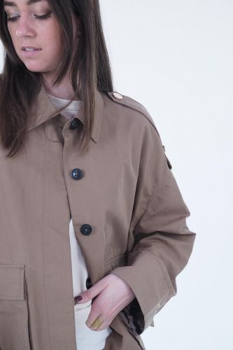 Veste camel BLONDE N°8 | Marine