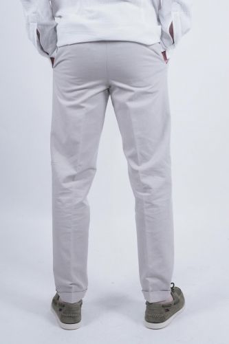 Briglia pantalon Beige hommes (chino ceinture zip - ISOLA beige clair) - Marine | Much more than shoes