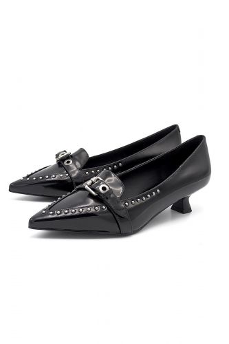 Bruno Premi escarpin Noir femmes (kitten heel rock - BI0208 spazzolato) - Marine | Much more than shoes