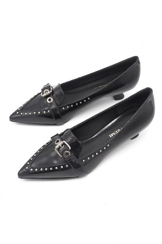 Bruno Premi escarpin Noir femmes (kitten heel rock - BI0208 spazzolato) - Marine | Much more than shoes