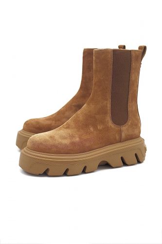 Boots en nubuk camel CASADEI | Marine