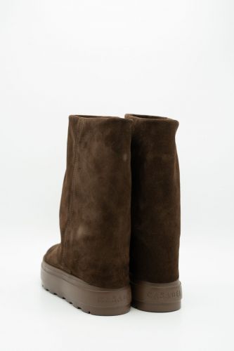 Boots en nubuk marron CASADEI | Marine