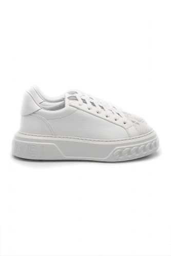 Casadei basket bas Blanc