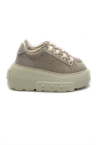 Casadei basket bas Beige