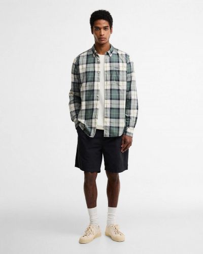 Chemise en tartan verte  BARBOUR | Marine