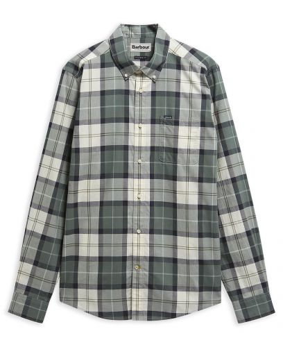 Chemise en tartan verte  BARBOUR | Marine