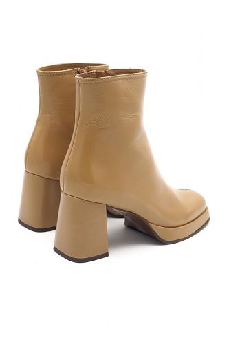 Boots en cuir camel CHIE MIHARA | Marine