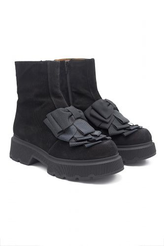 Boots en nubuk noir CHIE MIHARA | Marine