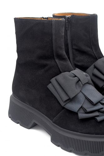 Boots en nubuk noir CHIE MIHARA | Marine