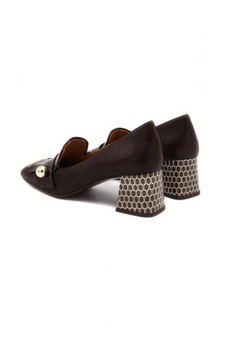 Mocassins à franges en cuir CHIE MIHARA | MARINE Auvelais