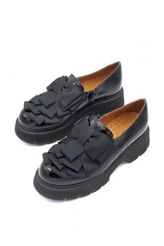 Mocassins vernis noir CHIE MIHARA | Marine