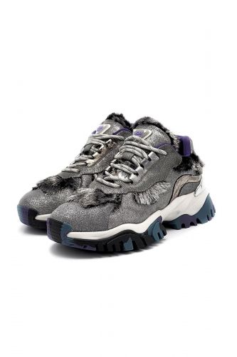 Baskets gris acier JOIA | Marine