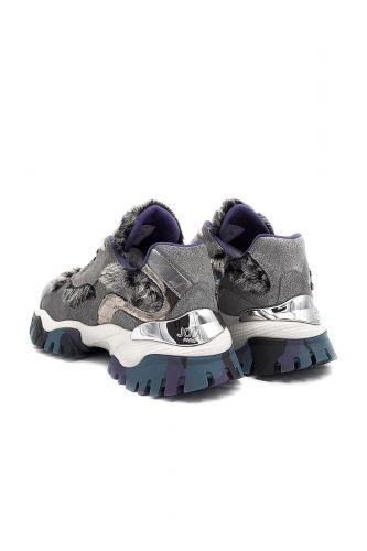 Baskets gris acier JOIA | Marine