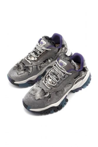 Baskets gris acier JOIA | Marine