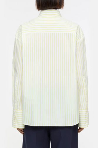 Chemise à lignes jaunes CLOSED | Marine