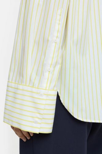 Chemise à lignes jaunes CLOSED | Marine
