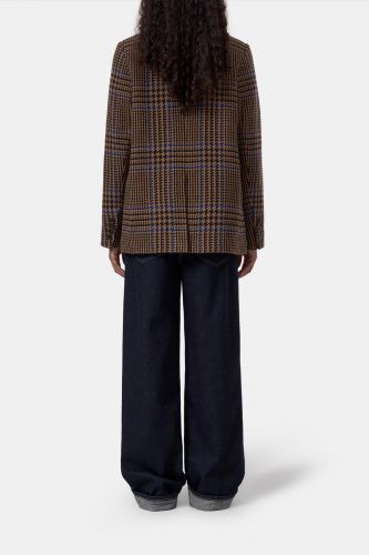 Blazer à carreaux CLOSED | MARINE Auvelais
