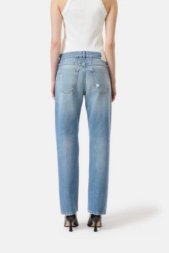 Jeans bleu clair déchiré CLOSED | Marine