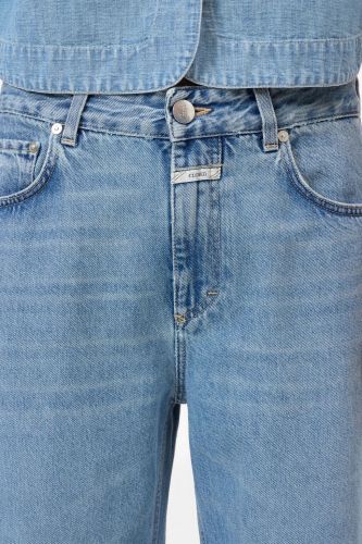 Closed Femme pantalon Jeans femmes (jeans balloon délavage Mid Blue - JAZZIE jeans mid Blue) - Marine | Much more than shoes