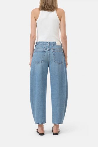 Closed Femme pantalon Jeans femmes (jeans balloon délavage Mid Blue - JAZZIE jeans mid Blue) - Marine | Much more than shoes