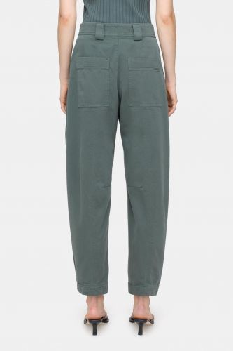 Jeans cargo vert sauge CLOSED | Marine