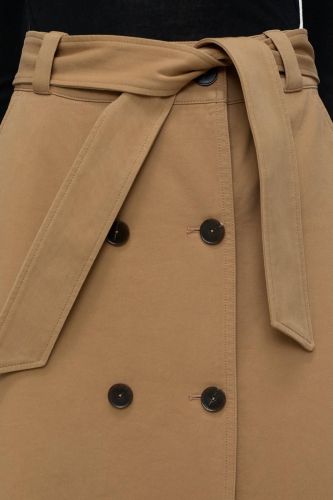 Jupe 3/4 camel CLOSED | Marine