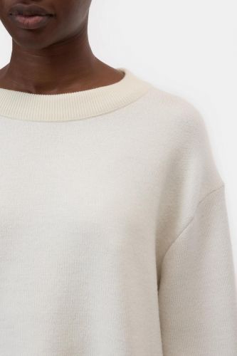 Pull long écru 100% laine CLOSED | Marine