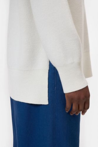 Pull long écru 100% laine CLOSED | Marine